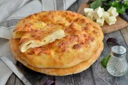 Хачапури с сыром картошкой и грибами 