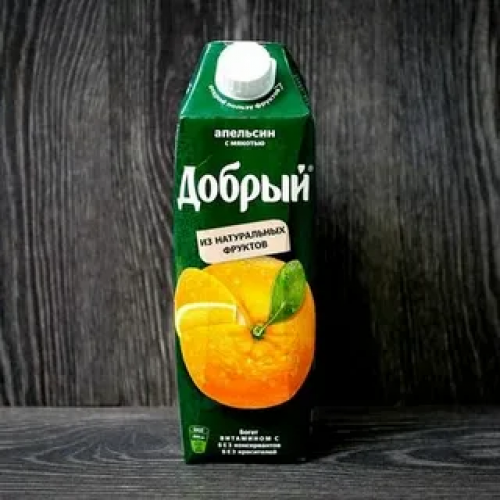 Сок Апельсин 1л